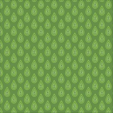 Light Green Background with seamless design Stock Illustration