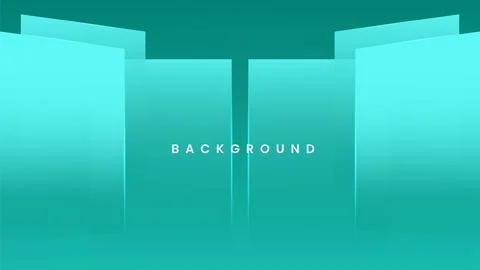 Light green background studio for product presentation Stock Illustration