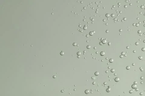 Light green bubbles Stock Photos