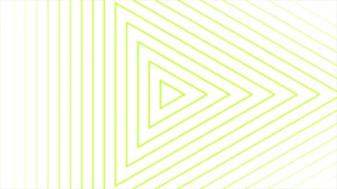 Light green color Triangular shaped repeating pattern background Stock Footage 204724199