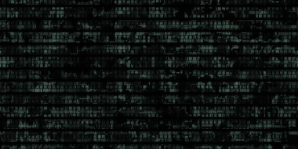 Light Green Dna Data Code Background. Seamless Science Dna Data Code Output S Stock Illustration