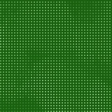 Light Green Dot Grid on Dark Green Stock Illustration
