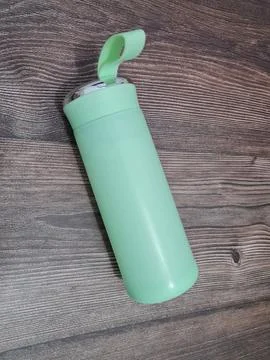 A light green drinking Stock Photos