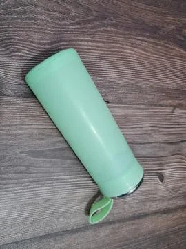 A light green drinking Stock Photos