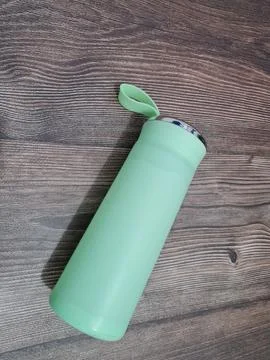 A light green drinking Stock Photos