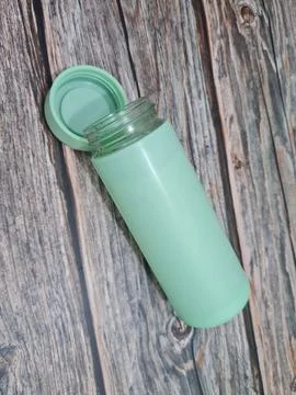 A light green drinking Stock Photos