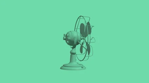 Light Green Fan 스톡 동영상 145764209