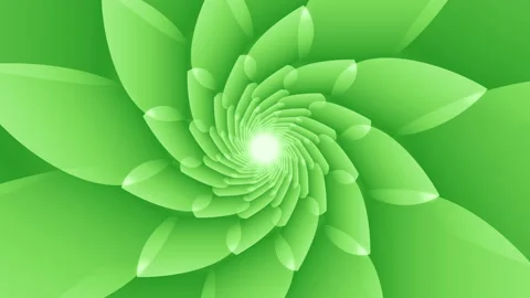 Light green floral shapes with sharp angled leaves looped animated background Stock Footage 164519393