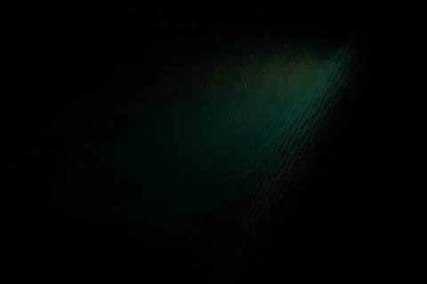 Light, green geometric pattern, rhombuses, black background Stock Illustration