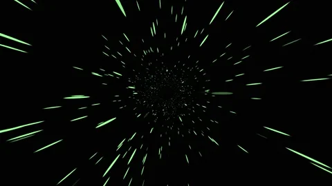 Light Green Hyperspace 스톡 동영상 146981245