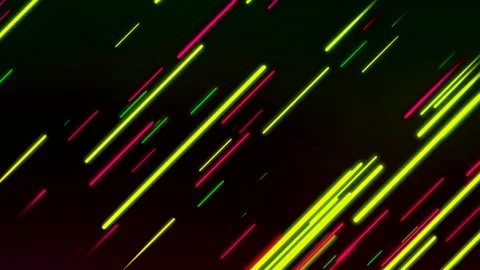Light green lines moving at an angle on a dark background Stock Footage 172589887