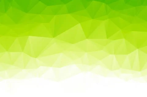 Light green Low poly crystal background. Polygon design pattern. environment gre Illustrazione stock
