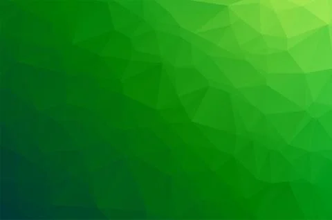 Light green Low poly crystal background. Polygon design pattern. environment gre Stock Illustration
