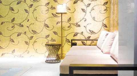 Light green mosaic in the interior Stock Footage 48509029