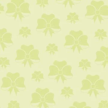 Light green pattern featuring decorative bow design Vector Stockillustratie