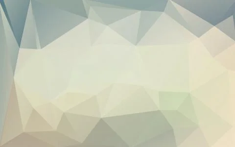 Light green polygon pattern background Stock Illustration