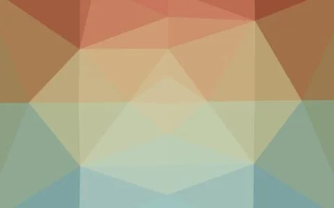 Light Green, Red vector abstract mosaic pattern. Stockillustratie