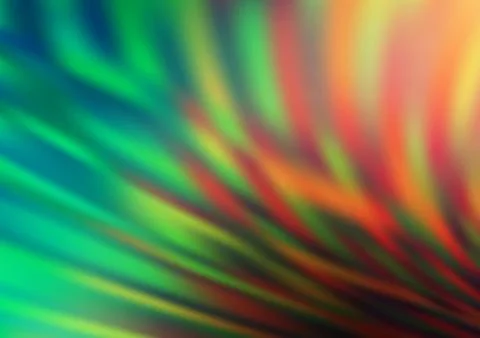Light Green, Red vector abstract background. Illustrazione stock