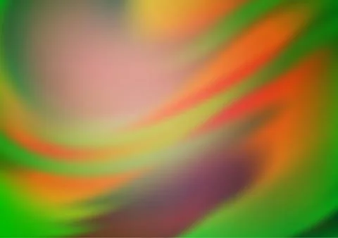 Light Green, Red vector abstract blurred pattern. Illustrazione stock