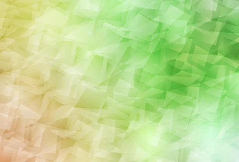Light Green, Red vector abstract mosaic background. イラスト素材