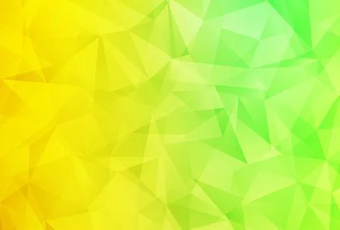 Light Green, Red vector abstract polygonal background. Illustrazione stock