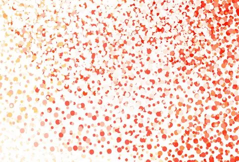 Light Green, Red vector backdrop with dots. Stockillustratie