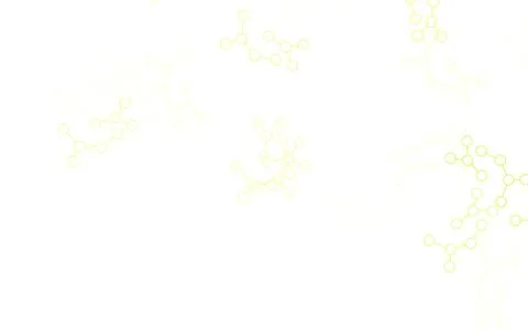 Light Green, Red vector background with forms of artificial intelligence. Stock Illustration