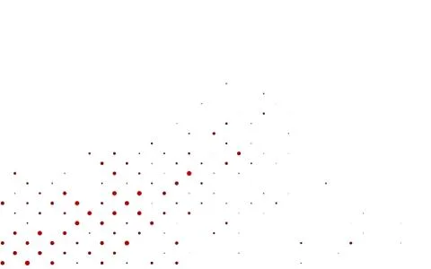 Light Green, Red vector background with bubbles. Stock Illustration