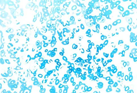 Light Green, Red vector background with bubbles. Stock Illustration