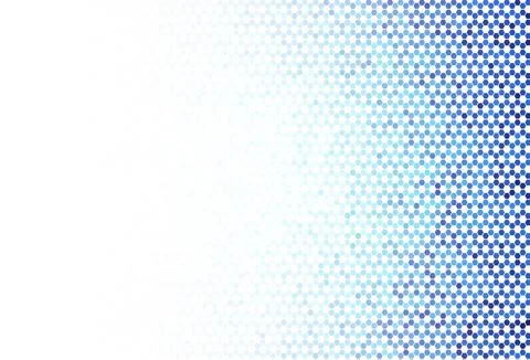 Light Green, Red vector background with hexagons. Stock Illustration