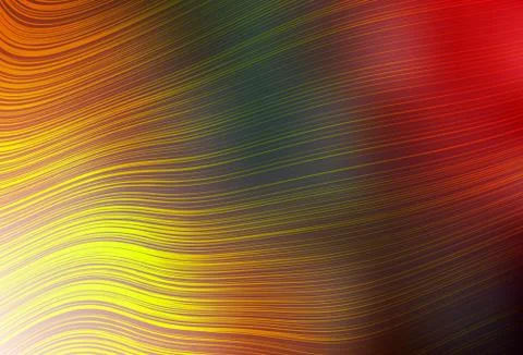 Light Green, Red vector blurred and colored pattern. Illustrazione stock