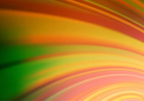 Light Green, Red vector blurred bright pattern. Stock Illustration