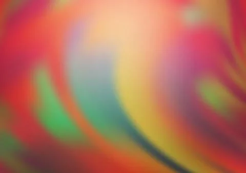 Light Green, Red vector blurred shine abstract background. Stock Illustration