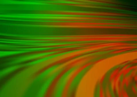 Light Green, Red vector blurred shine abstract pattern. Illustrazione stock