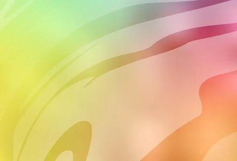 Light Green, Red vector blurred pattern. Illustrazione stock