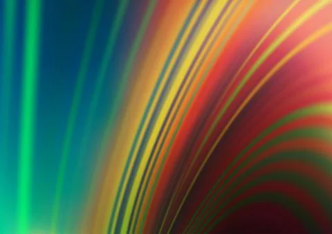 Light Green, Red vector blurred background. Stock Illustration