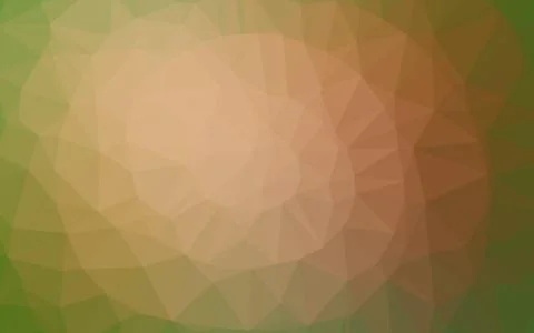 Light Green, Red vector blurry triangle template. Stock Illustration