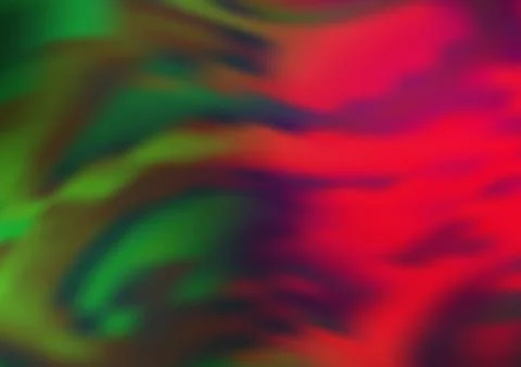 Light Green, Red vector bokeh and colorful pattern. 스톡 일러스트