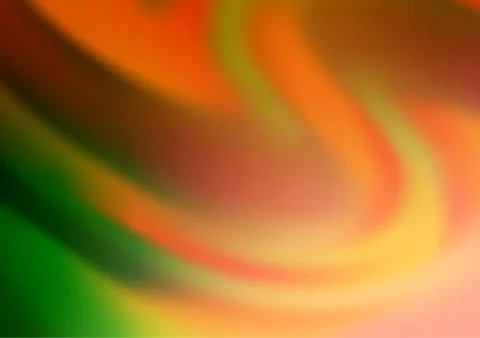 Light Green, Red vector bokeh pattern. イラスト素材