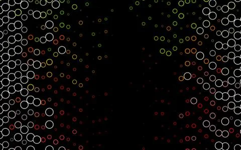Light Green, Red vector cover with spots. 스톡 일러스트