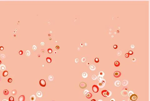 Light Green, Red vector cover with spots. Illustration