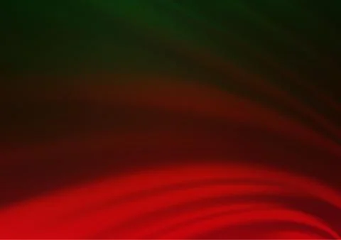 Light Green, Red vector glossy abstract template. Stock Illustration