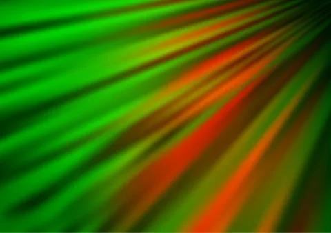 Light Green, Red vector layout with flat lines. 스톡 일러스트