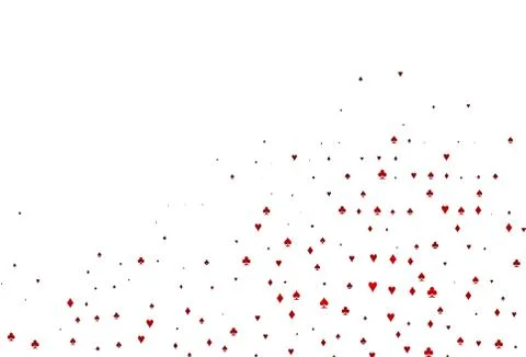 Light Green, Red vector layout with elements of cards. 스톡 일러스트