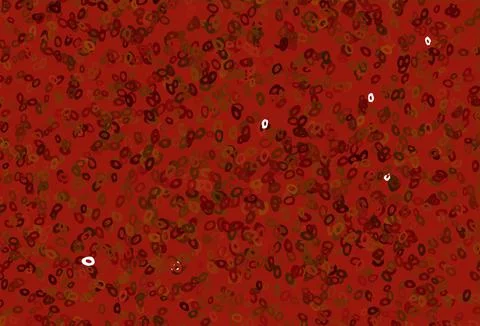 Light Green, Red vector layout with circle shapes. Stock Illustration