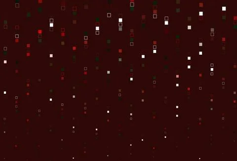 Light Green, Red vector layout with rectangles, squares. 스톡 일러스트