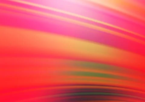 Light Green, Red vector modern bokeh pattern. Illustrazione stock