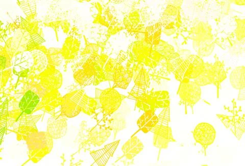Light Green, Red vector natural pattern with trees, branches. イラスト素材