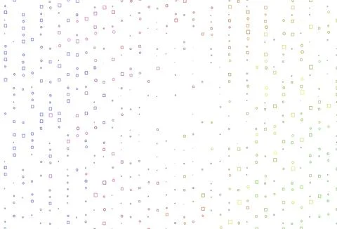 Light Green, Red vector pattern with crystals, rectangles. 스톡 일러스트