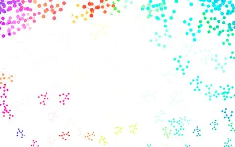 Light Green, Red vector pattern with artificial intelligence network. 스톡 일러스트